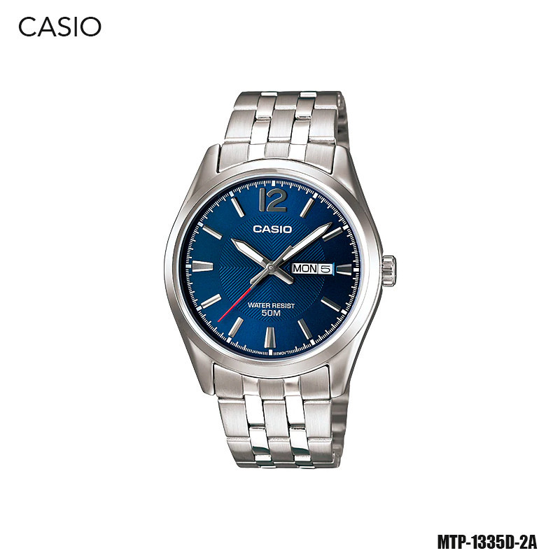 



 ♞นาฬิกา นาฬิกาข้อมือ Casio นาฬิกาข้อมือผู้ชาย สายสแตนเลส รุ่น MTP-1335D