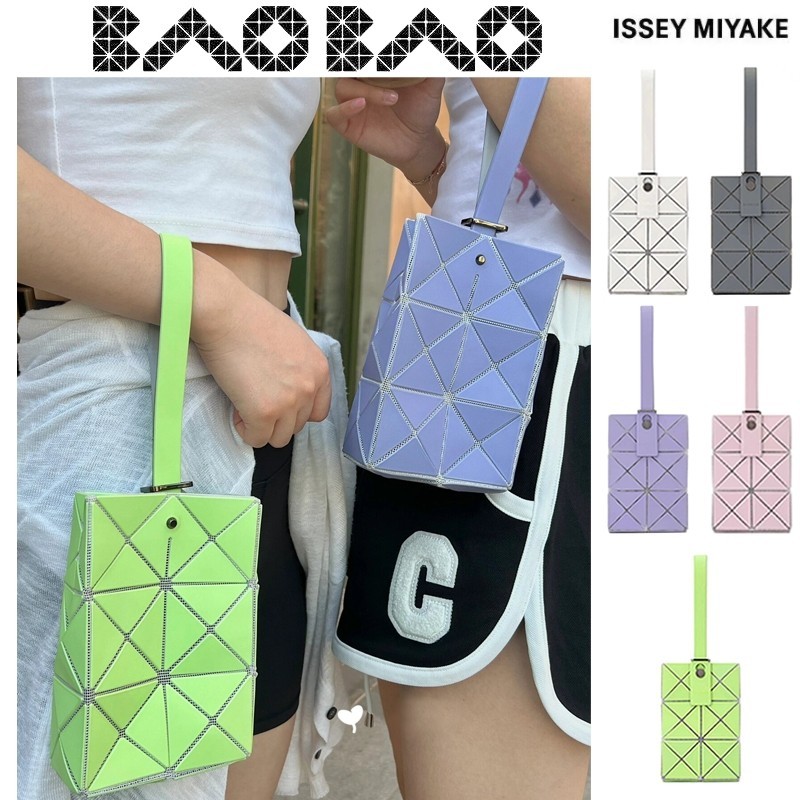♞New ของแท้  กระเป๋า JAPAN BAO BAO แท้ issey miyake mini handbag กระเป๋าถือ/คลัทช์/กระเป๋าคล้องมือ
