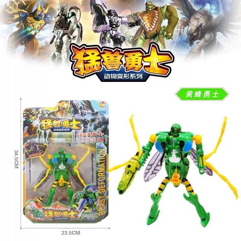 908 โมเดลหุ่นยนต์แปลงร่างได้ Beast Wars หุ่นยนต์แปลงร่างพร