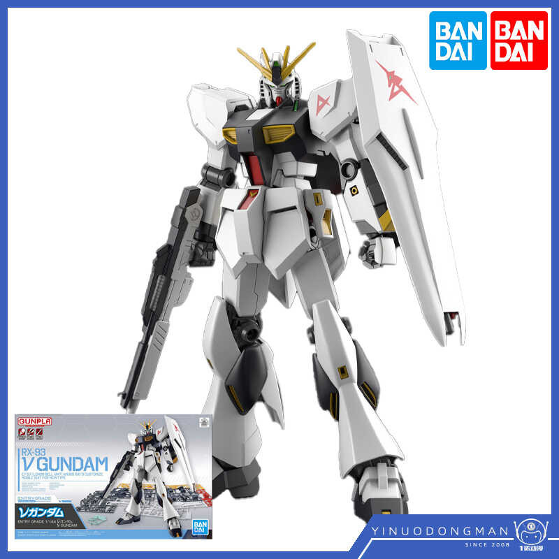 รุ่นประกอบชิ้นส่วน 63384 EG 1/144 ENTRY GRADE RX-93 V Gundam Bull Gundam