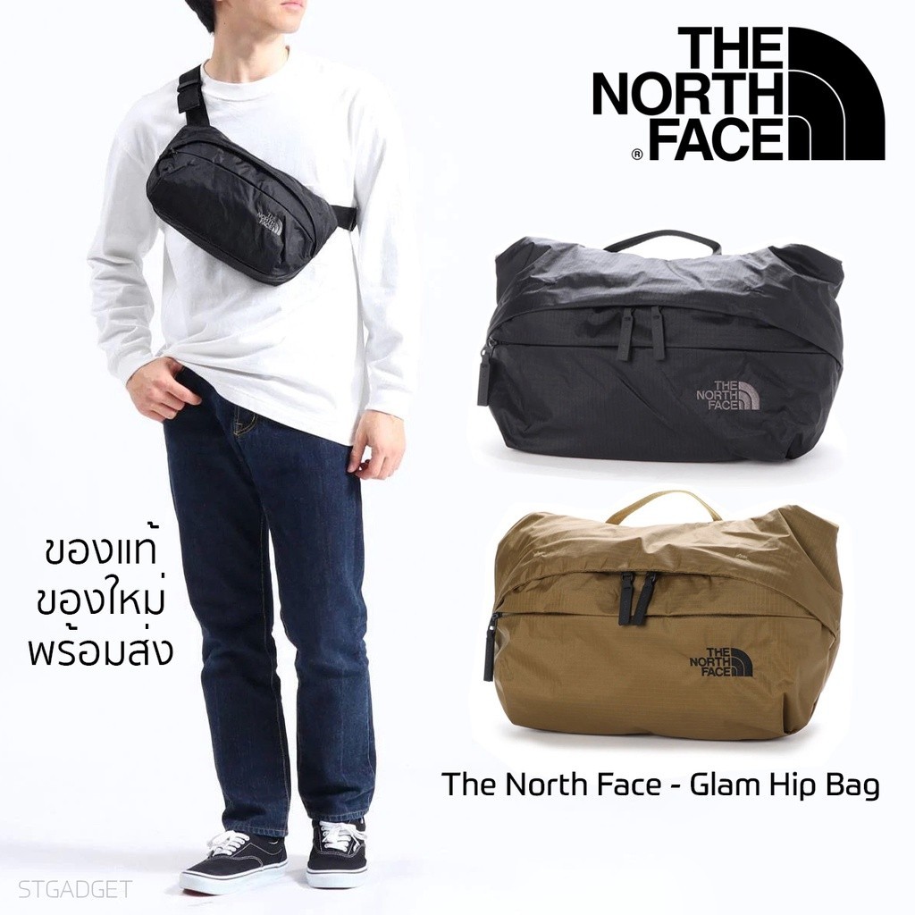 ♞กระเป๋าสะพายข้าง The North Face รุ่น Glam Hip Bag ของใหม่ ของแท้ พร้อมส่งจากไทย