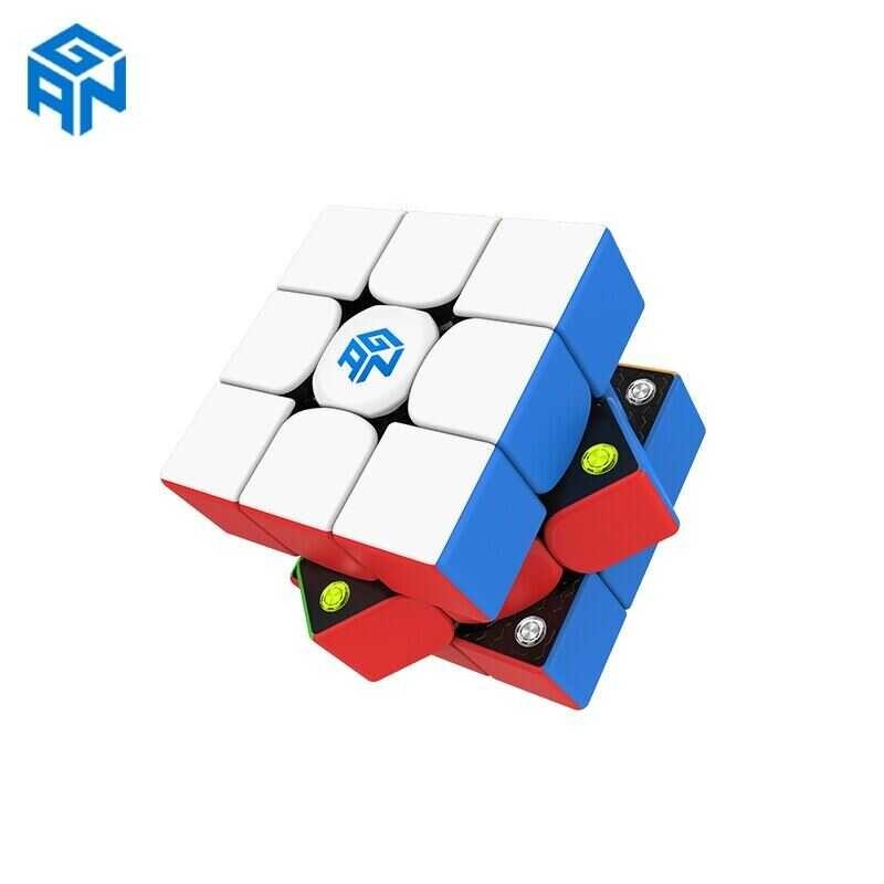 GAN 3X3x3 Magnetic Cube, Gan356 M 3X3x3 Magnetic Cube, Professional Speed Cube, 3X3 Puzzle Cube, GA