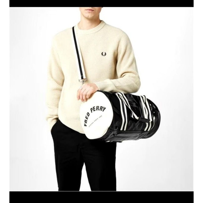 ของแท้ FRED PERRY BARREL BAG