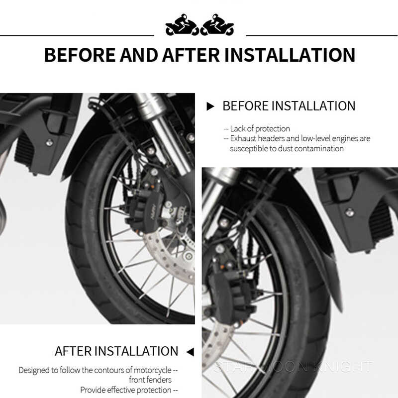 Δ Extender สำหรับ Honda 1200 X Vfr1200x VFR 1200X Crosstourer 2012-รถจักรยานยนต