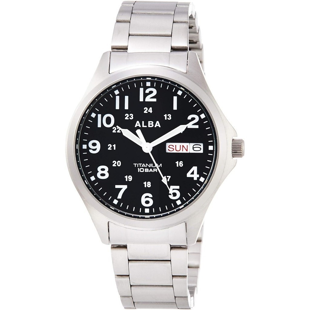 Seiko ไซโก้ ALBA นาฬิกาข้อมือผู้ชาย นาฬิกาบุรุษ AQPJ402 w1678