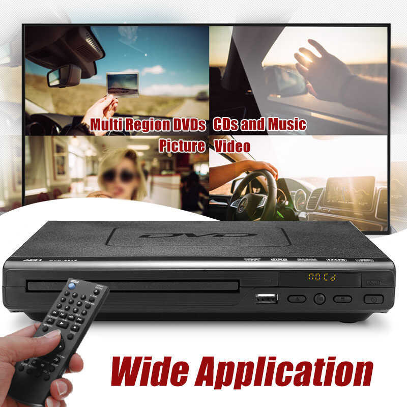 DVD 1080P 110-240V RW+HDMI Player HDMI USB3.0 Mediaplayer MultiROM Upscaling MP3 MMC/SD/MS