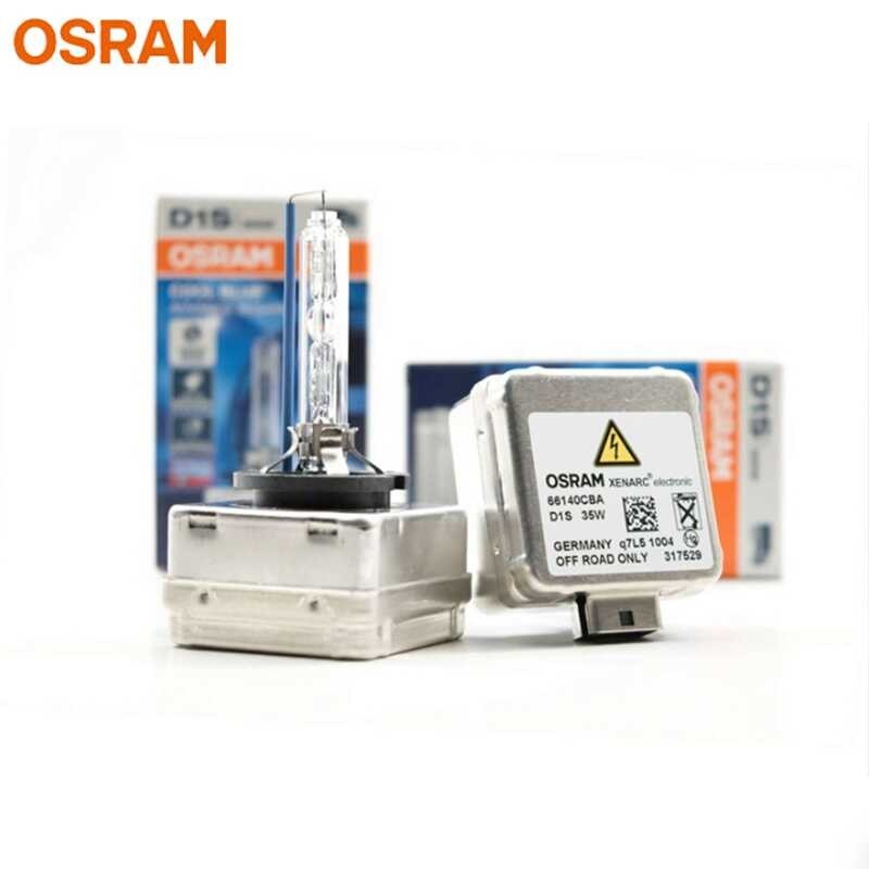 ❤ สำหรับ D2s D1s OSRAM D4s D3s CBI Xenon HID สีฟ้าเย็นเข้ม12v 35W ไฟหน้า