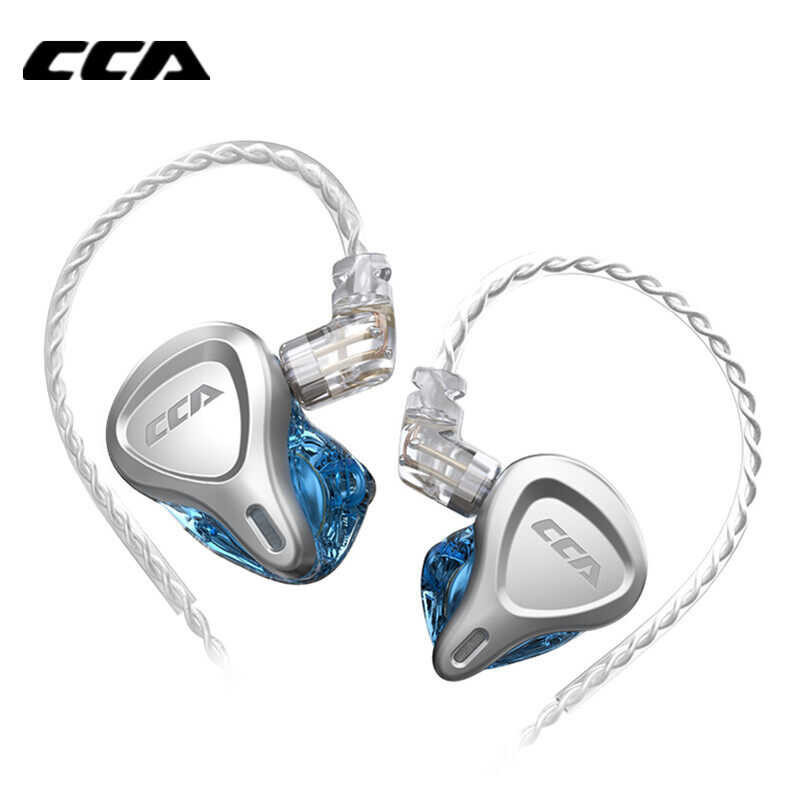 CCA CSN 1Dd+1Ba Hybrid Earphone In Ear Earbuds Monitor Headphones HIFI Noise Reduction Headset KZ Z 