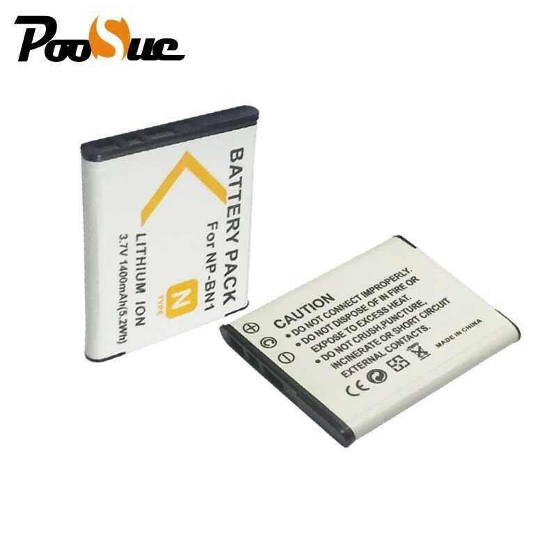 ❤️ 2ชิ้นnp Bn1 Np-Bn1แบตเตอรี่กล้อง+สายชาร์จสำหรับsony Cyber-Shot Dsc-Tx5 Dsc-Tx9 Dsc-Tx10 Dsc-