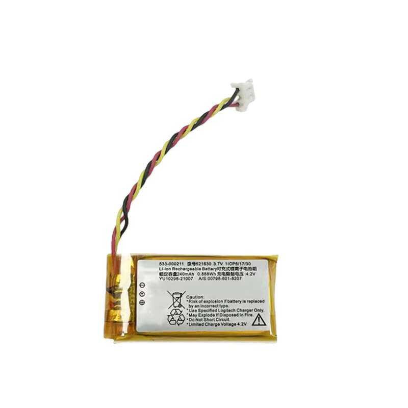 แบตเตอรี่ For Logitech GPRO WIRELESS Mouse Batteries 3-wire Gpro wireless