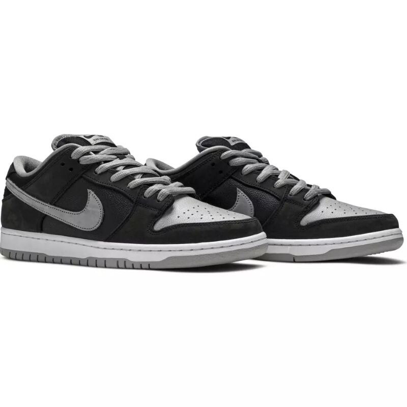 Sepatu Nike SB dunk Low J Pack Shadow  Black  Grey White Sneakers Casual Pria Wanita Sepatu Murah