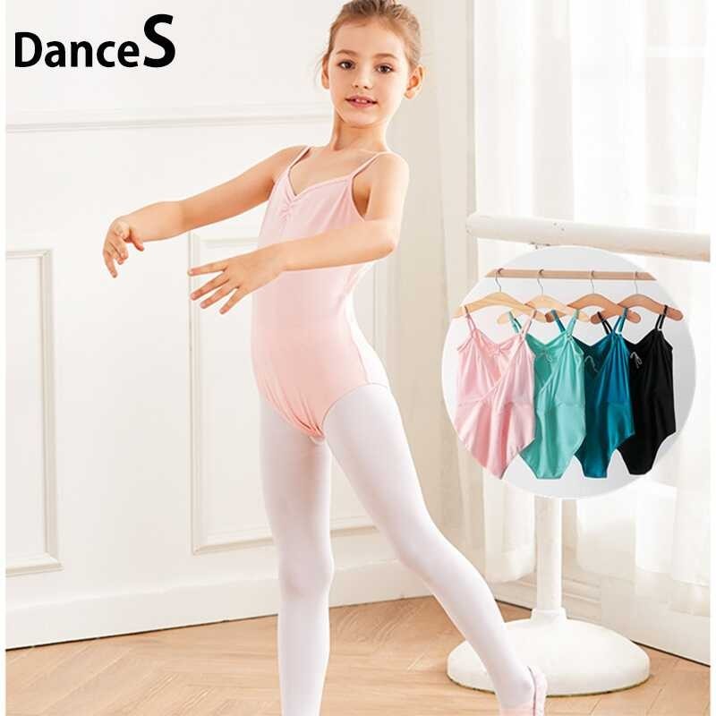 Ballet Leotard Ballet Outfit Girl Summer Sling Dance Leotard Professional Test Practice Gymnastics