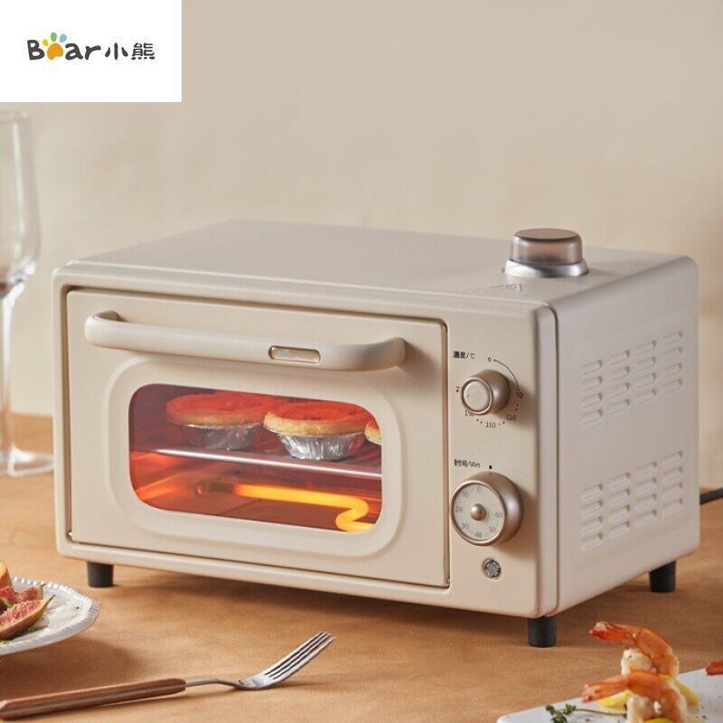 Bear/ 10L Multifunctional Electric Oven Intelligent Timing Baking Dried Fruit Pizza Barbecue Bread Baking Household