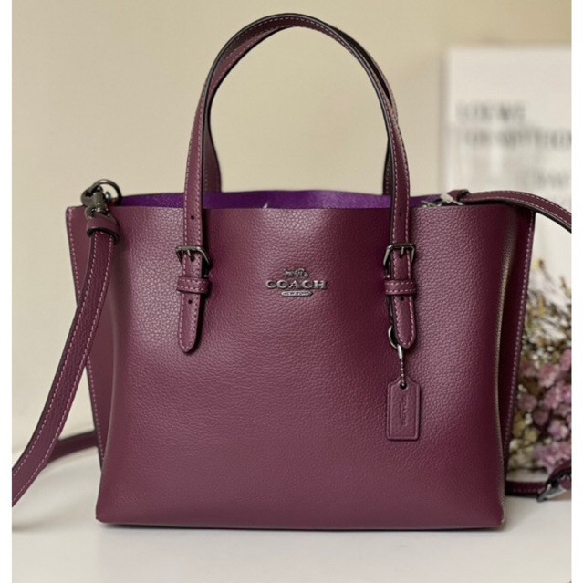 ♞,♘แท้ พร้อมส่งกระเป๋า ถือ COACH C4084 MOLLIE TOTE 25