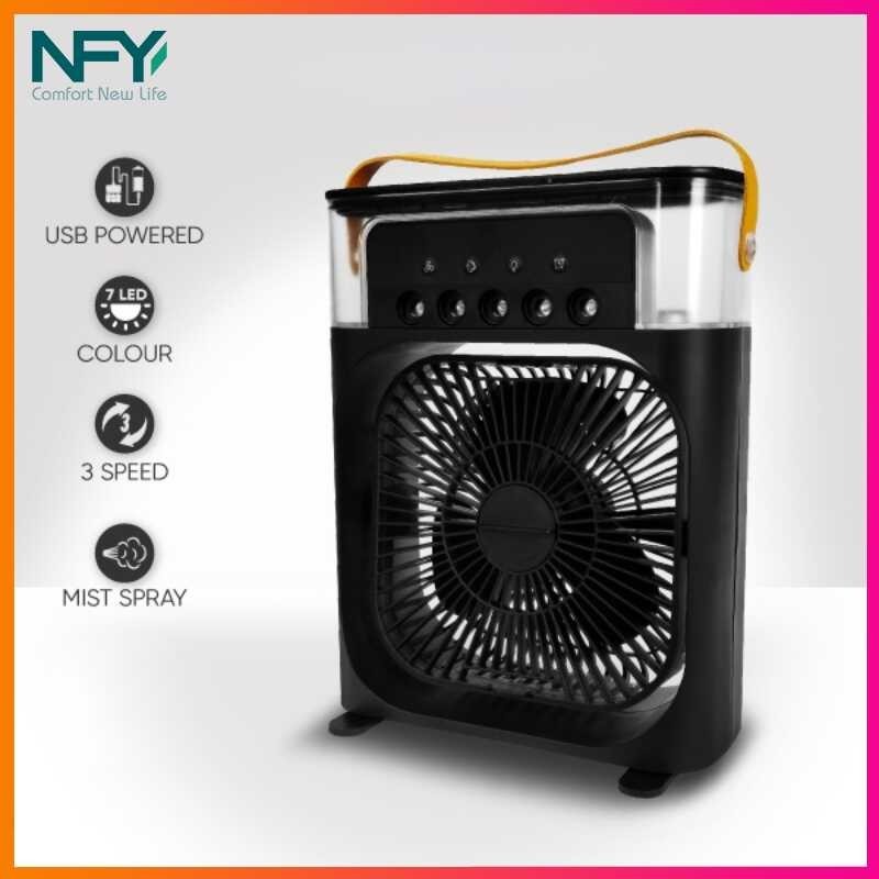 Mini Portable USB Aircond, Air Cooler, Mist Fan/6-inch desktop mini cooling fan