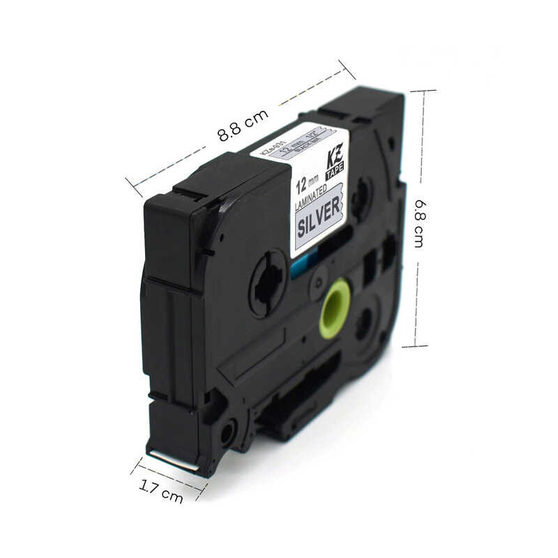 Pcs 5 Different Color Tze Labels Are Compatible With Brother P-Touch Printer Tze231 Tze-231 12Mm F 2