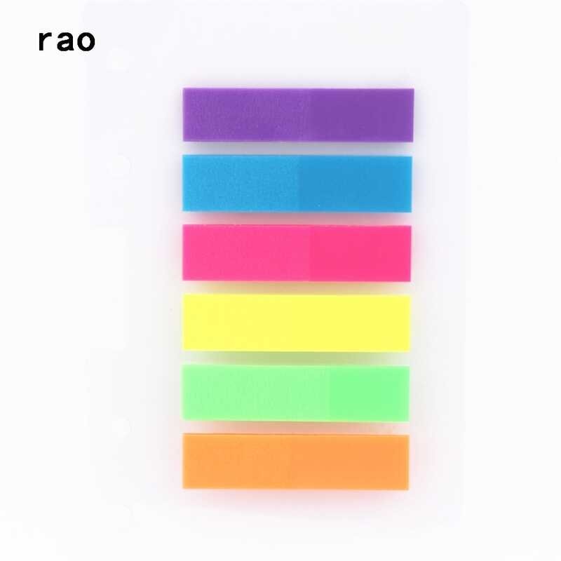 Fluorescence 【Cw】 Colour Memo Adhesive Notes It Sticker Paper School Office Supplies