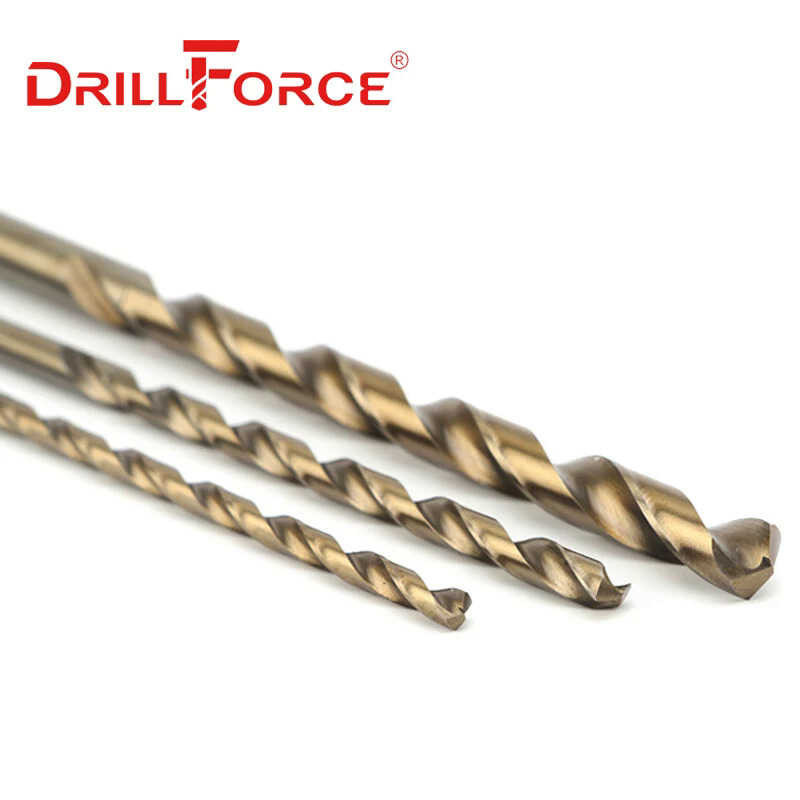 เครื่องมือ Drillforce 10ชิ้น3.0มิลลิเมตร-6.5มิลลิเมตร X 160มิลล