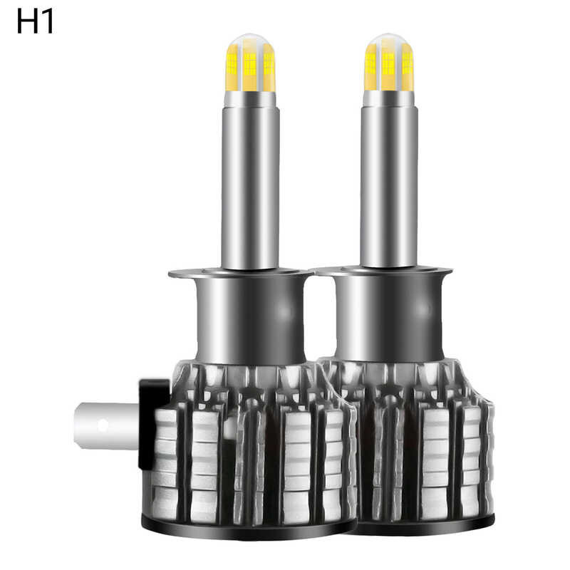 Straight Plug Good Heat Dissipation 56W 6000K H1 H8 9006 9012 Headlight Bulb For Car 2Pcs Durable L