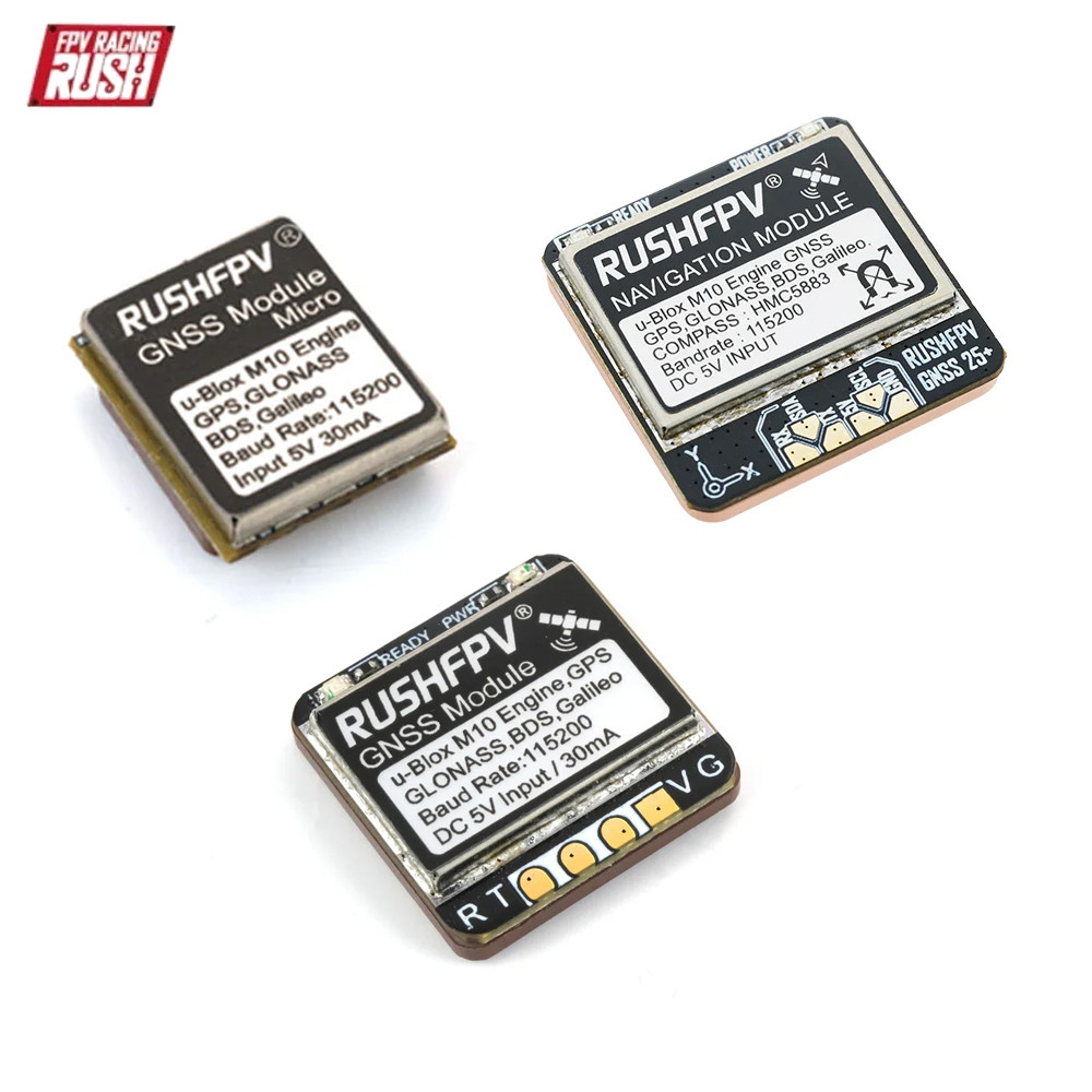 Rushfpv Rush Fpv GNSS MINI/GNSS Micro/GNSS Pro uBlox M10 GPS สําหรับ RC FPV Drone อะไหล่ Diy
