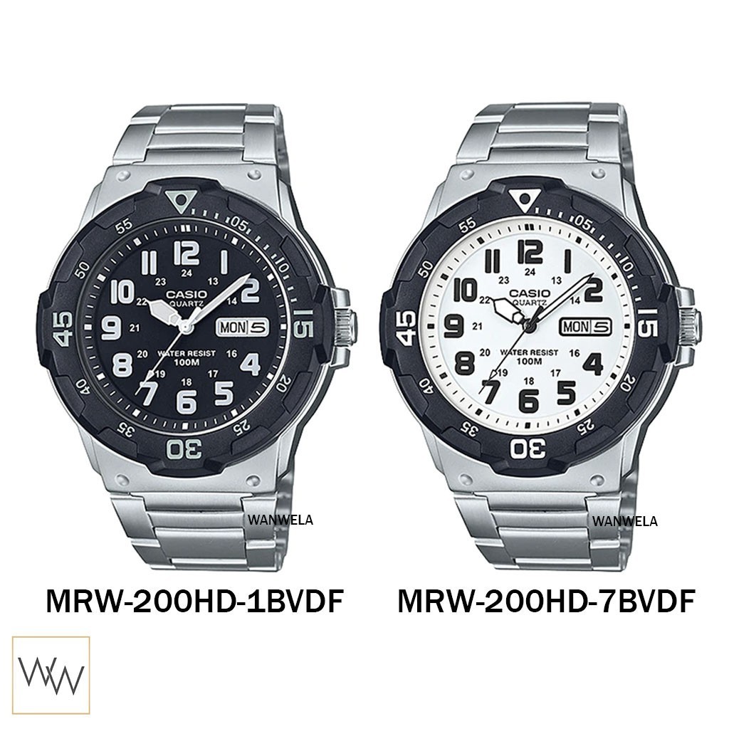 



 ♞ของแท้ นาฬิกาข้อมือ Casio ผู้ชาย รุ่น MRW-200HD