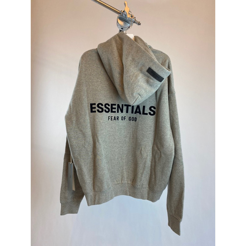 ♞,♘[ของแท้] FOG Essentials FALL22 Dark Oatmeal Hoodie OKJ