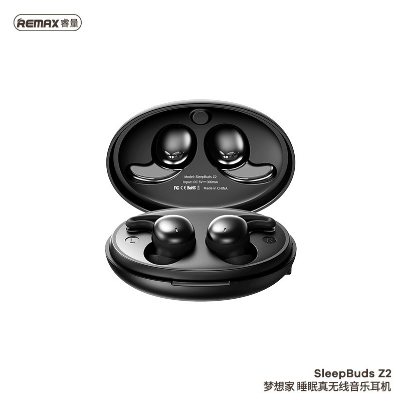 Remax SleepBuds Z2 หูฟังบลูทูธไร้สาย สีดำ/ม่วง/ขาว
