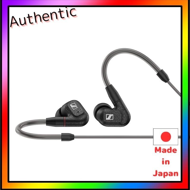 Sennheiser Sennheiser หูฟังแบบมีสาย IE 300 ชนิดคลองไดนามิก สีดํา ออดิโอไฟล์ MMCX ฉนวนกันเสียงสูง [ข