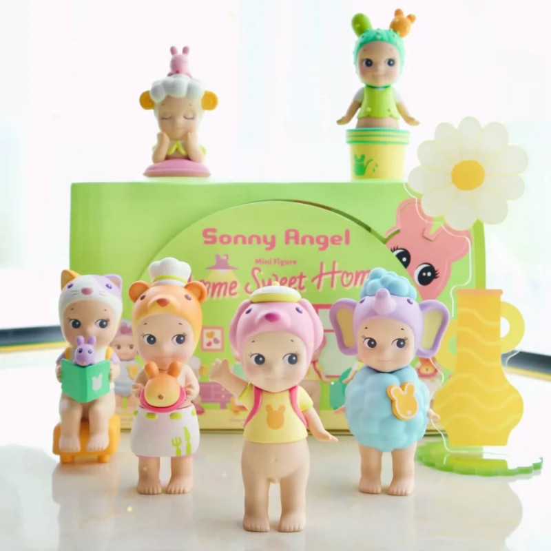(เวอร์ชั่นของแท้) Sonny Angel Home sweet home Blind Box บ้านอบอุ่น กล่องตาบอด สไตล์ที่เลือกได้ น่าร