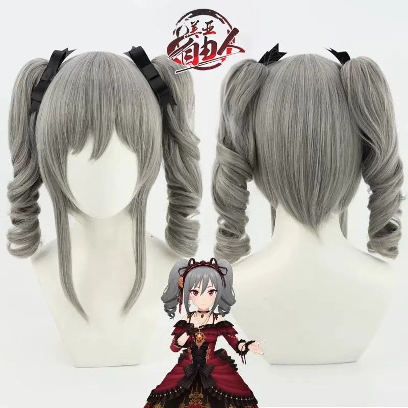 The Idolmaster Bronia cos วิกผม Cinderella Girl Fallen Angel Ranko Kanzaki