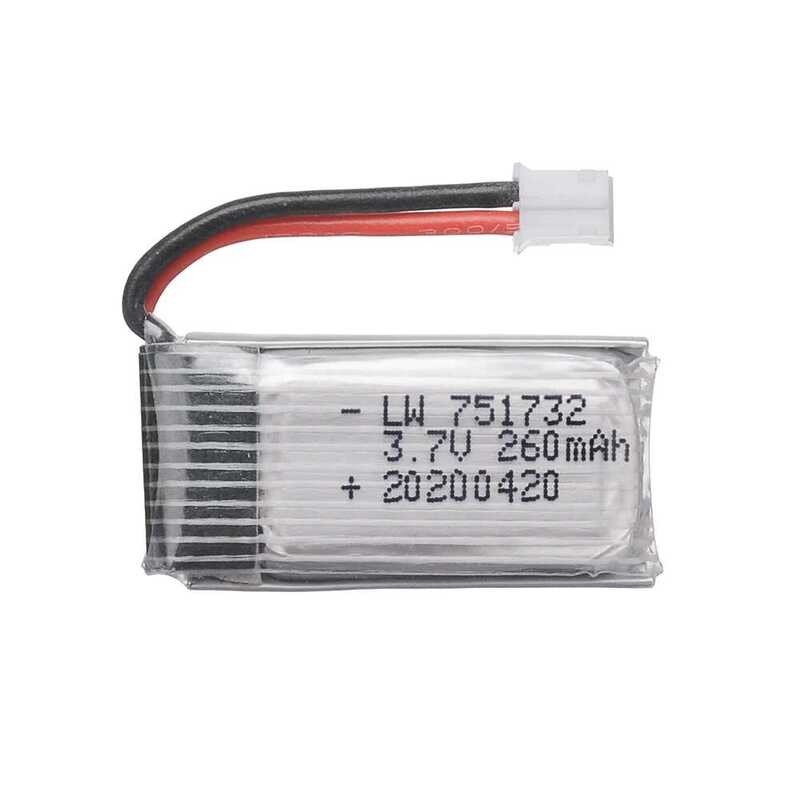 ❥ 5/10Pcs H36 3.7V 260Mah 30C สำหรับ Drone Eachine E010 E010c E011 E013 F36 Nh010แบตเตอรีโดรน R