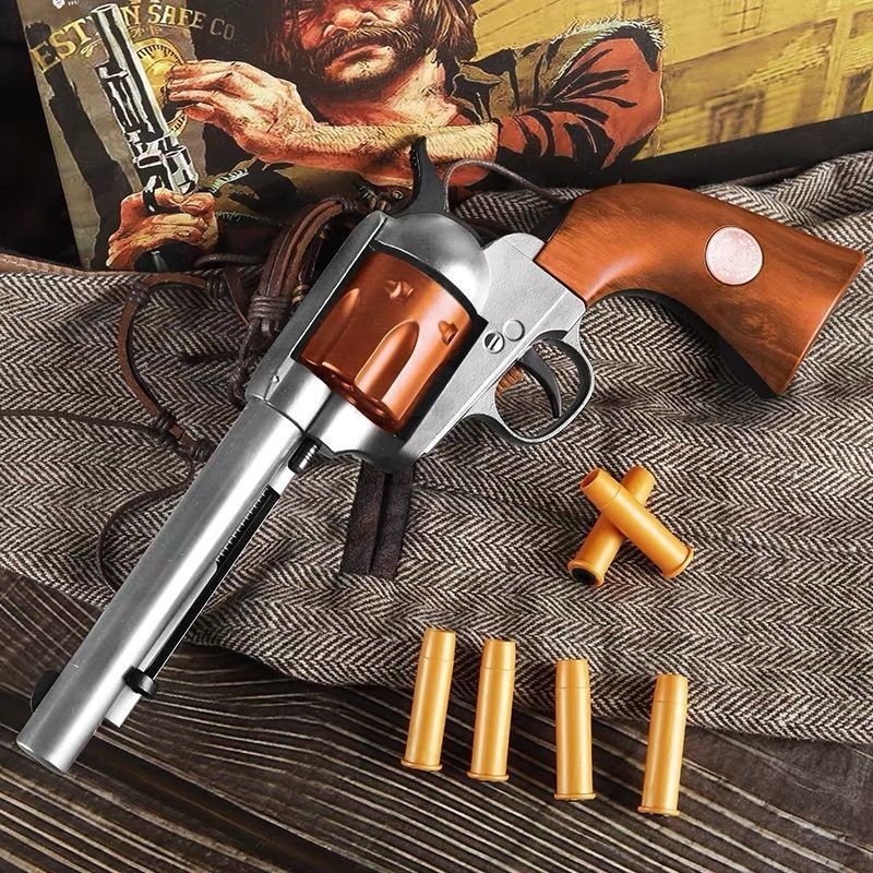 M1873 Cowboy Revolver Alloy Weighted Bullet Gun