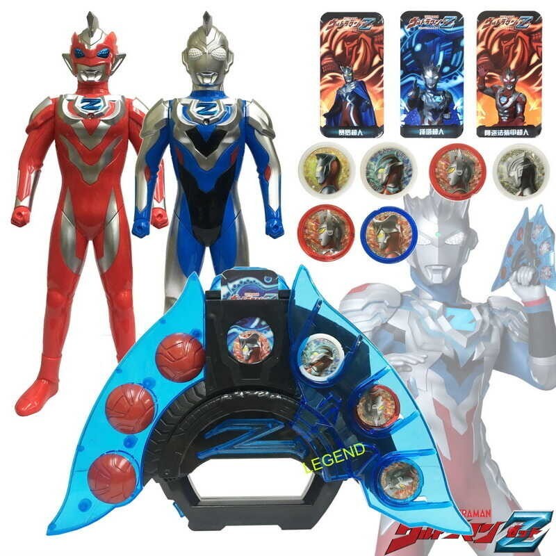 ซูเปอร์ฮีโร่อุลตร้าแมนzของเล่นdx Henshin Riserและเหรียญชุด