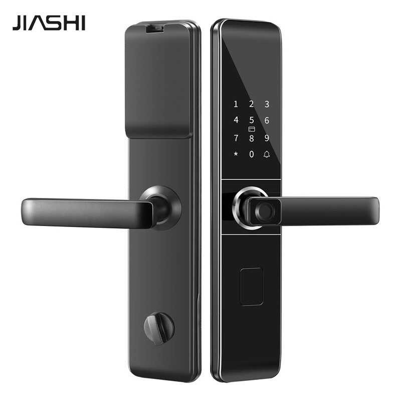 JIASHI Smart Lock Opens With One Squeeze, Wholesale Fingerprint Lock, Home Anti-Theft Door Password 