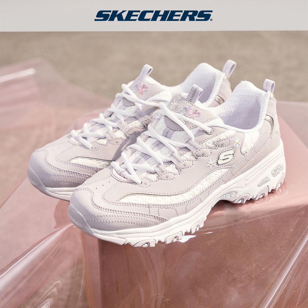 Skechers สเก็ตเชอร์ส รองเท้า ผู้หญิง Sport D'Lites 1.0 Shoes - 149466-LAV
