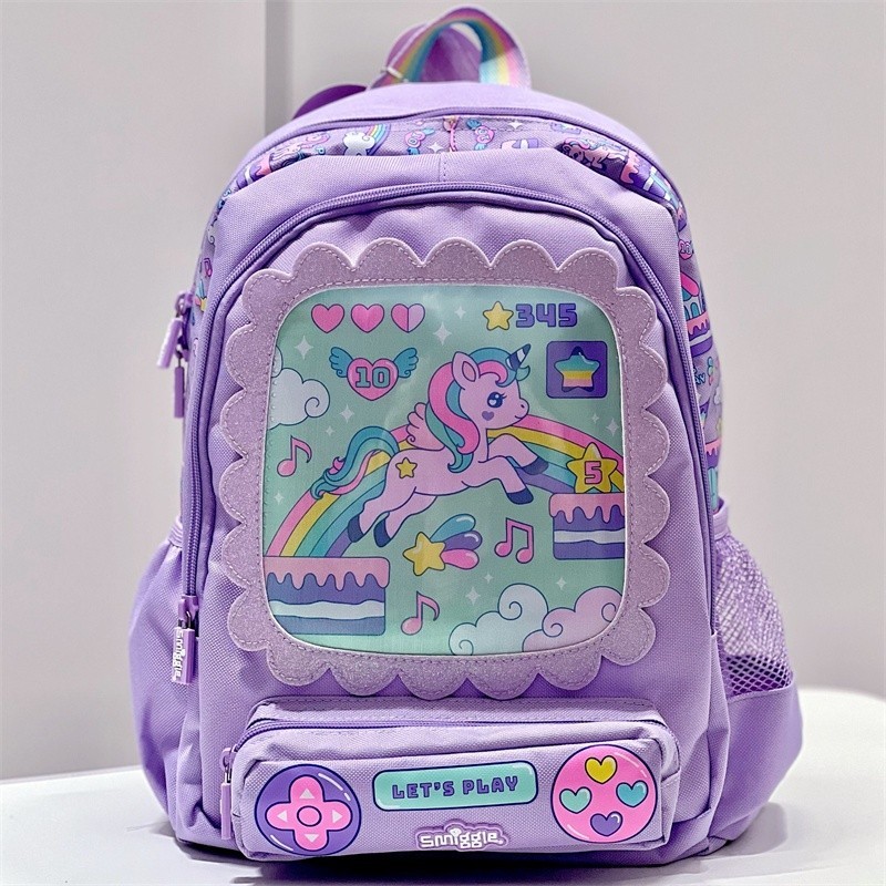 Smiggle Lets Play Junior Character Backpack Movin ' Junior Character Backpack Boys dinosaur 3-6 ปีก