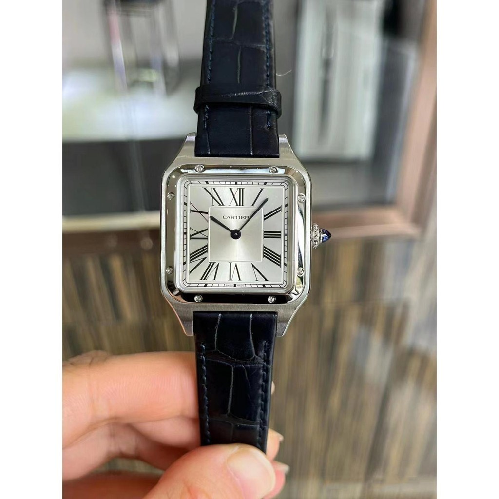 Cartier Cartier Santos Series นาฬิกาข้อมือควอทซ์ สําหรับผู้ชาย WSSA0022