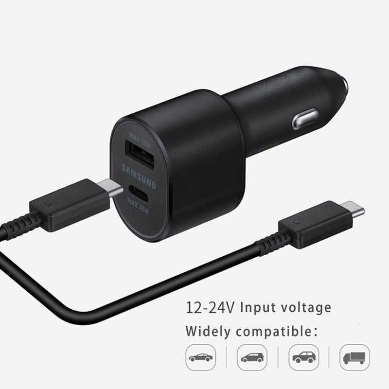 ❤ 45W Original Type C Car Charger A 60W Fast Charging PD Phone For Samsung Galaxy Z Fold 5 4 3 S2