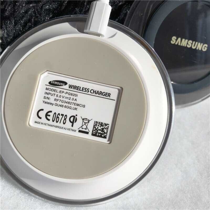 ❤ Original Samsung Galaxy S23 S22 S21 S20 Ultra S6 S7 Note 9 8 Wireless Charger 5V 2A Qi Charging