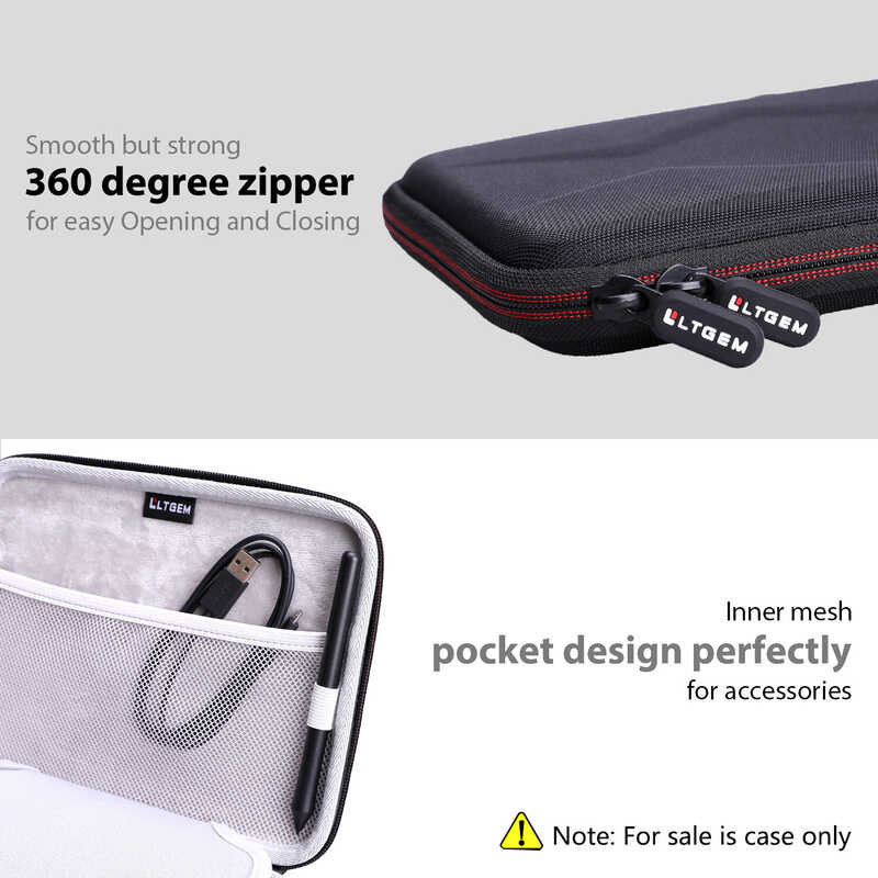 ❤ LTGEM ฮาร์ดเคส EVA สำหรับ Wacom Ctl4100 Intuos แผ่นวาดกราฟฟิค