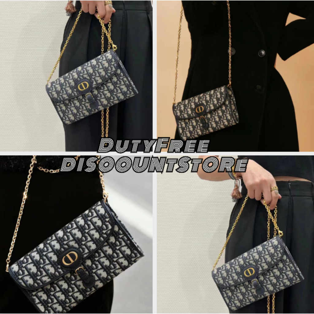 Dior Bobby East West Collection กระเป ๋ าสะพายโซ ่ 9P3Z