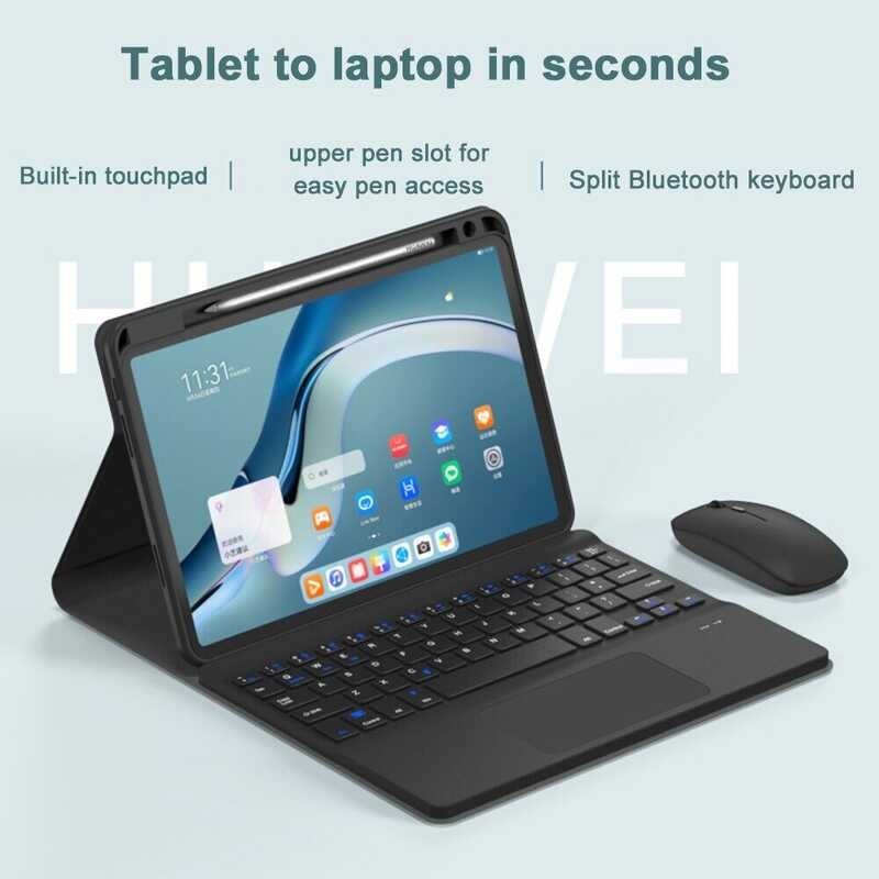 Tablet Huawei Bluetooth-compatible Pro M6 10.8 Mini Keyboard Case For Matepad 11 2021
