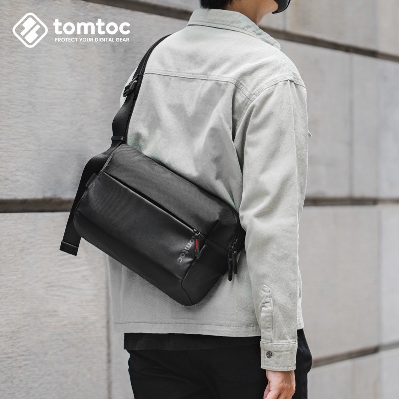 Genuine tomtoc crossbody Bag T21M1 is suitable for iPad Pro 11-inch male college student shoulder b