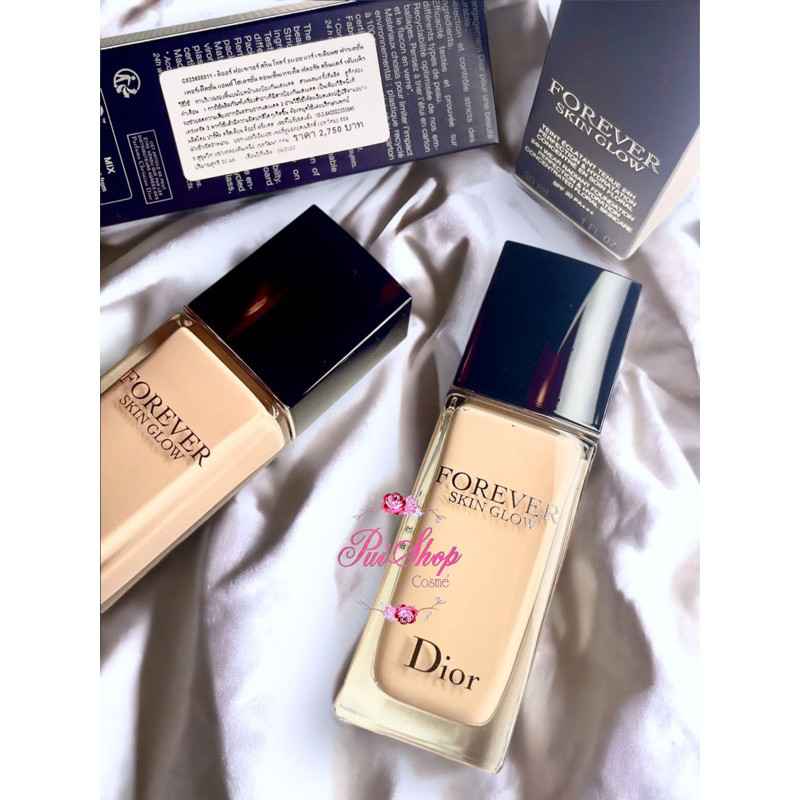 ♞แท้ ป้ายไทย ราคาถูก รองพื้น Dior Forever/ รองพื้น Dior Forever Skin Glow Foundation 30ML