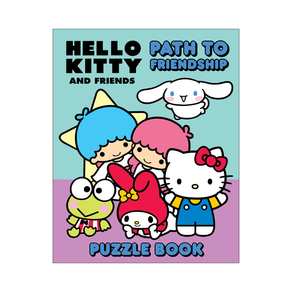 Hello Kitty & Friends Path To Friendship Puzzle Book Mazes Word Search & Puzzles