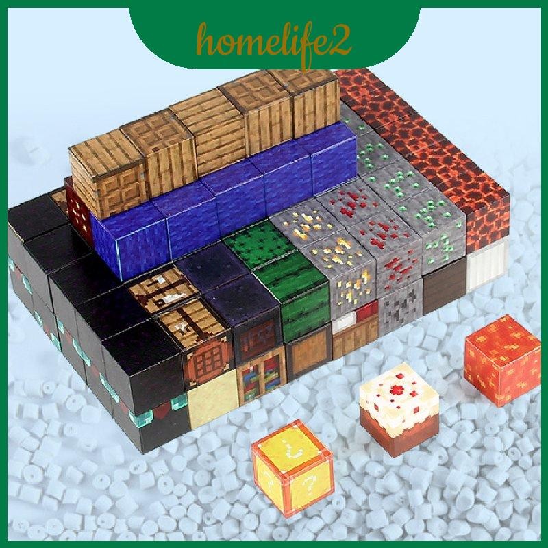 Magnetic World My Craft Blocks ชุดของเล่นแม่เหล็ก Diy สีสันสดใสสําหรับการพัฒนาเด็กสร้างสรรค์