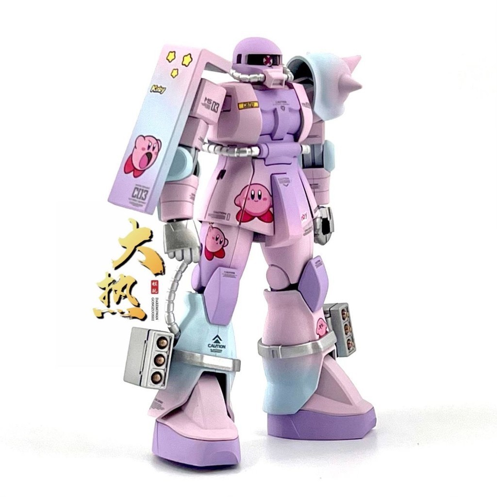 Hot Bandai MG HG Macaron Zaku Gundam ประกอบโมเดล Bandai ฟิกเกอร์กันดั้มสำเร็จรูป Boy Gift