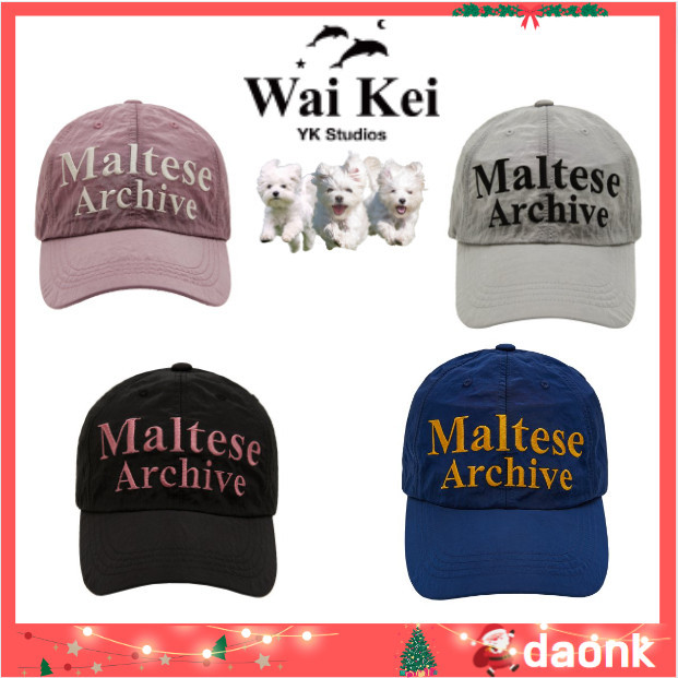 [WAIKEI] Waikei Maltese หมวกแก๊ปไนล่อน 4 สี ของแท้ 100%