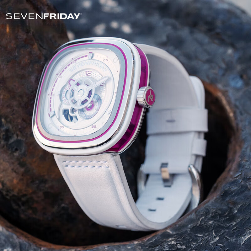 Sevenfriday นาฬิกาข้อมืออัตโนมัติ P3C 12 P3C 12 สําหรับผู้หญิง