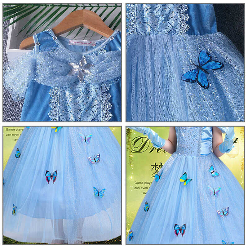 ❤ YADOU Halloween Girls New Princess Children's Mini Dress Tutu Skirt